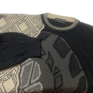 Vittorio Rocchetti Milano XL Crew Neck Long Sleeve Sweater